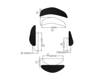 ŚLIZGACZE DO MYSZY MIONIX NAOS - 1400591 - zdjęcie 2